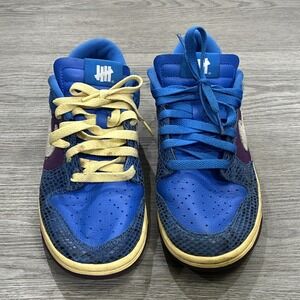 Nike Dunk Low Undefeated "5 On It" 6.5 Men 8 Women DH6508-400 Blue Purple Vs AF1